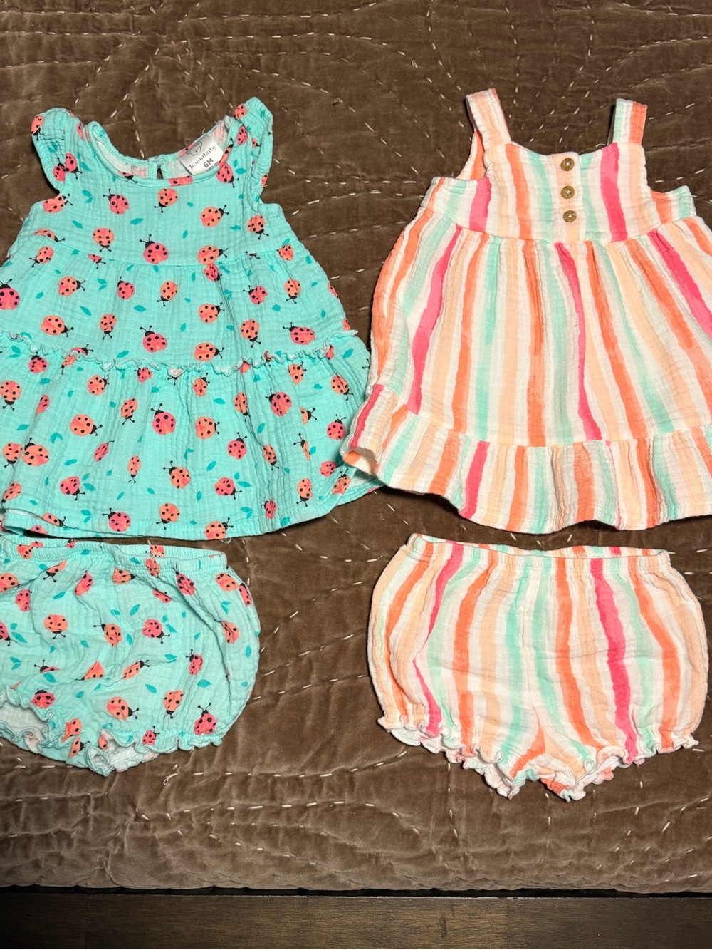 Baby girl summer clothing bundle lot - Picture 8 of 15